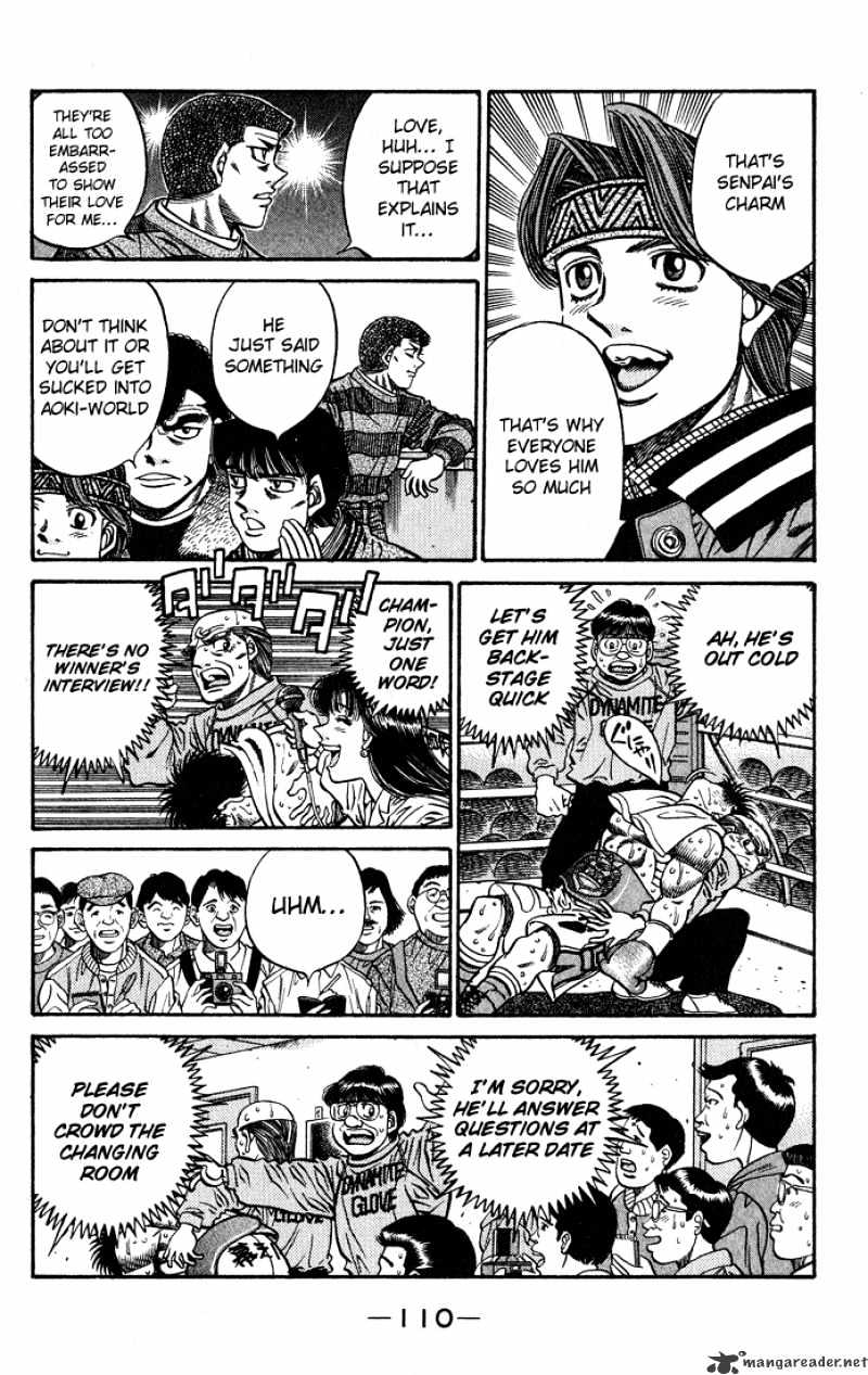 Hajime no Ippo: Fighting Spirit, Chapter 439 image 06